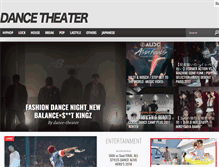 Tablet Screenshot of dance-theater.net